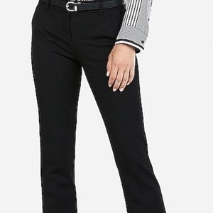Express Mid Rise Barely Boot Columnist Pant